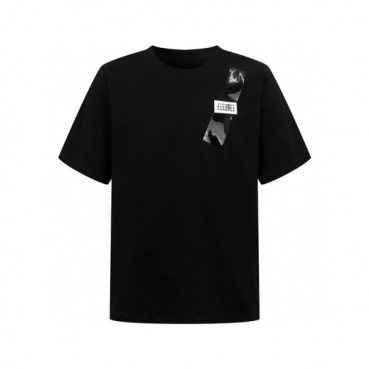 메종 마르지엘라 남성 라운드 반팔 티셔츠 - Maison Margiela Mens Round Tshirt 
