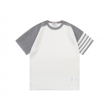 톰브라운 남성 라운드 반팔티 - Thom Browne Mens Round Tshirts 