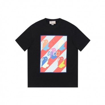 구찌 남성 라운드 반팔티 - Gucci Mens Round Tshirt 