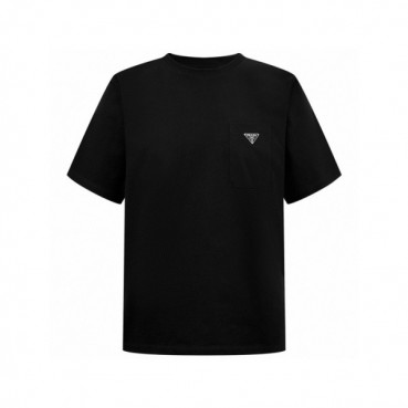 프라다 남성 라운드 반팔티 - Prada Mens Round Tshirt 