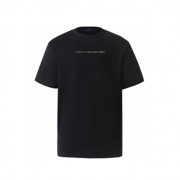 루이비통 남성 라운드 반팔 티셔츠 - Louis vuitton Mens Round Tshirt 