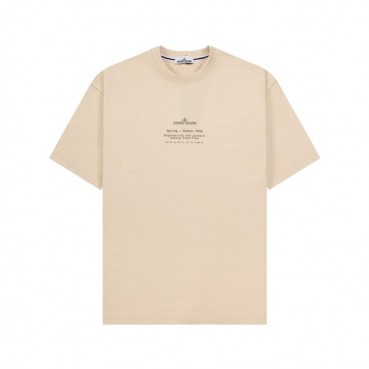 스톤아일랜드 남성 라운드 반팔 티셔츠 - Stone Island Mens Round Tshirt 