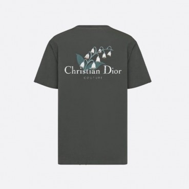 디올 남성 라운드 반팔 티셔츠 - Dior Mens Round Tshirt 
