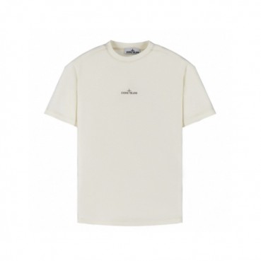 스톤아일랜드 남성 라운드 반팔 티셔츠 - Stone Island Mens Round Tshirt 