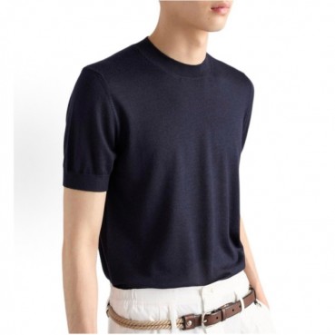 프라다 남성 라운드 반팔티 - Prada Mens Round Tshirt 