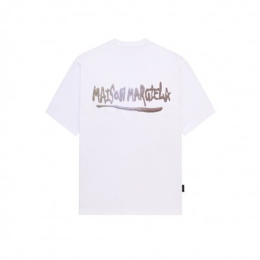 메종 마르지엘라 남성 라운드 반팔 티셔츠 - Maison Margiela Mens Round Tshirt 