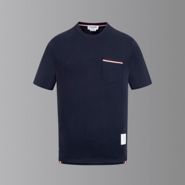 톰브라운 남성 라운드 반팔티 - Thom Browne Mens Round Tshirts 