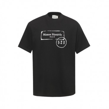 메종 마르지엘라 남성 라운드 반팔 티셔츠 - Maison Margiela Mens Round Tshirt 