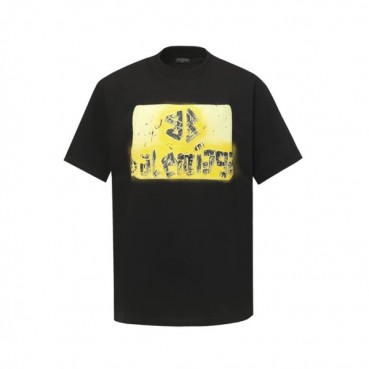 발렌시아가 남성 라운드 반팔 티셔츠 - Balenciaga Mens Round Tshirt 