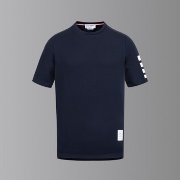 톰브라운 남성 라운드 반팔티 - Thom Browne Mens Round Tshirts 