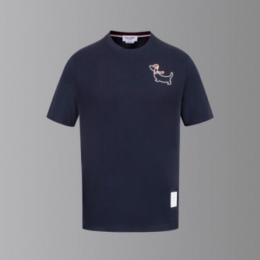톰브라운 남성 라운드 반팔티 - Thom Browne Mens Round Tshirts 