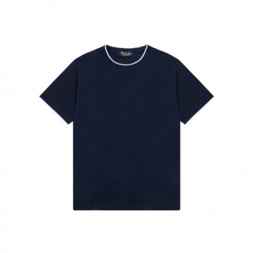 로로피아나 남성 라운드 반팔티 - Loro Piana Mens Round Tshirt 