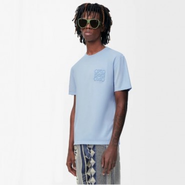 로에베 남성 라운드 반팔티 - Loewe Mens Round Tshirt 
