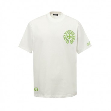 크롬하츠 남성 라운드 반팔티 - Chrom Hearts Mens Round Tshirt 