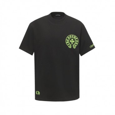 크롬하츠 남성 라운드 반팔티 - Chrom Hearts Mens Round Tshirt 