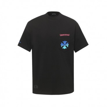 크롬하츠 남성 라운드 반팔티 - Chrom Hearts Mens Round Tshirt 