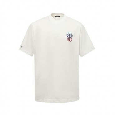 크롬하츠 남성 라운드 반팔티 - Chrom Hearts Mens Round Tshirt 
