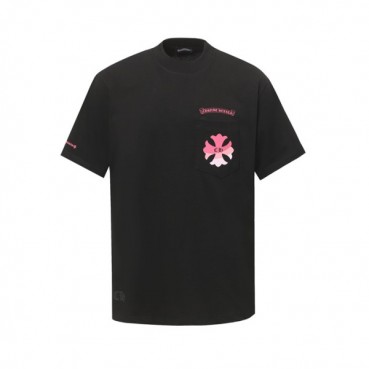 크롬하츠 남성 라운드 반팔티 - Chrom Hearts Mens Round Tshirt 