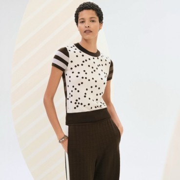 에르메스 여성 크루넥 반팔티 - Hermes Womens Round Tshirt 