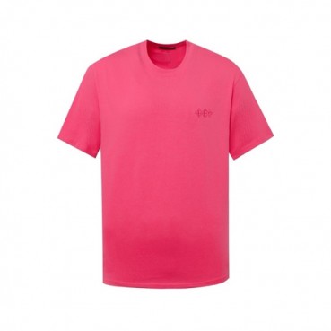 루이비통 남성 라운드 반팔 티셔츠 - Louis vuitton Mens Round Tshirt 