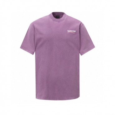 발렌시아가 남성 라운드 반팔 티셔츠 - Balenciaga Mens Round Tshirt 