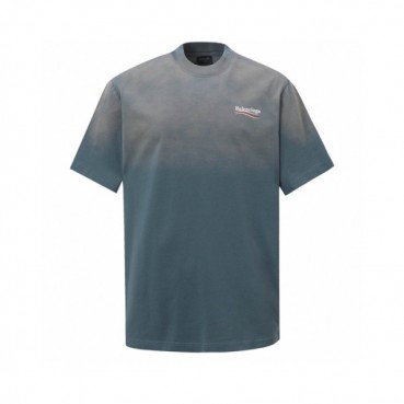발렌시아가 남성 라운드 반팔 티셔츠 - Balenciaga Mens Round Tshirt 