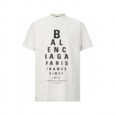 발렌시아가 남성 라운드 반팔 티셔츠 - Balenciaga Mens Round Tshirt 
