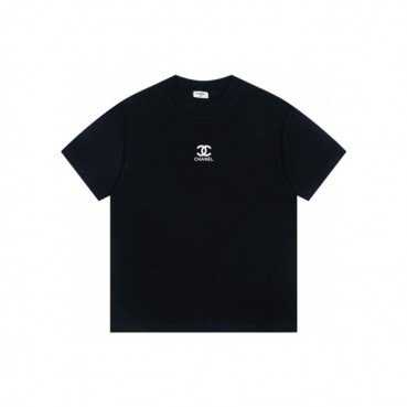 샤넬 남/녀 라운드 반팔티 - Chanel Unisex Round Tshirt 