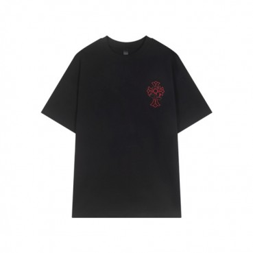 크롬하츠 남성 라운드 반팔티 - Chrom Hearts Mens Round Tshirt 