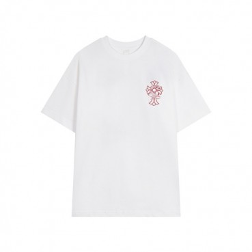 크롬하츠 남성 라운드 반팔티 - Chrom Hearts Mens Round Tshirt 