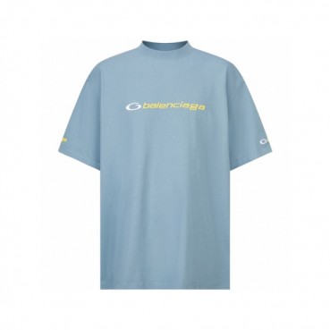발렌시아가 남성 라운드 반팔 티셔츠 - Balenciaga Mens Round Tshirt 