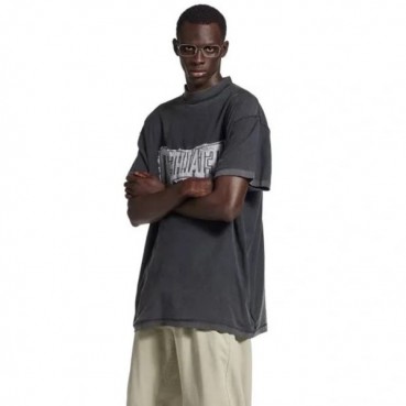 발렌시아가 남성 라운드 반팔 티셔츠 - Balenciaga Mens Round Tshirt 