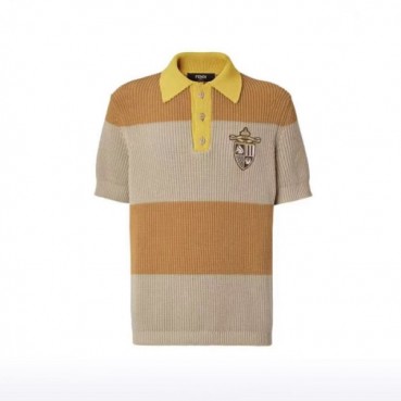 펜디 남성 폴로 반팔 티셔츠 - Fendi Mens Polo Tshirt 