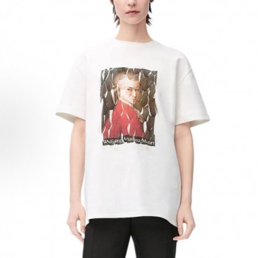 로에베 남성 라운드 반팔티 - Loewe Mens Round Tshirt 