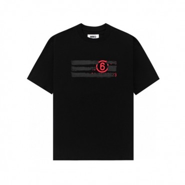 메종 마르지엘라 남성 라운드 반팔 티셔츠 - Maison Margiela Mens Round Tshirt 