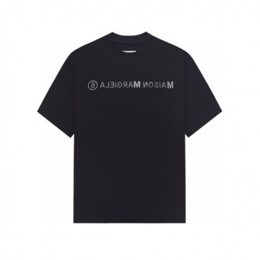 메종 마르지엘라 남성 라운드 반팔 티셔츠 - Maison Margiela Mens Round Tshirt 