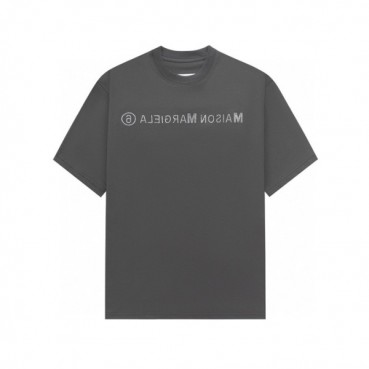 메종 마르지엘라 남성 라운드 반팔 티셔츠 - Maison Margiela Mens Round Tshirt 