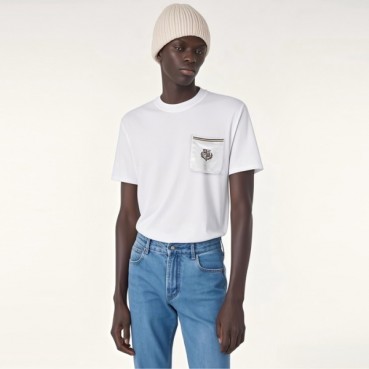 로로피아나 남성 라운드 반팔티 - Loro Piana Mens Round Tshirt 