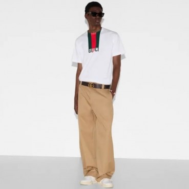 구찌 남성 라운드 반팔티 - Gucci Mens Round Tshirt 