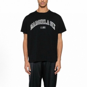 메종 마르지엘라 남성 라운드 반팔 티셔츠 - Maison Margiela Mens Round Tshirt 