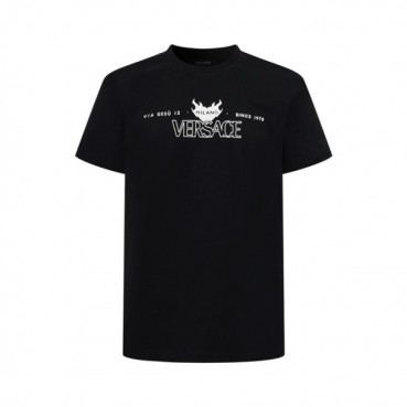 베르사체 남성 반팔 티셔츠 - Versace Mens Round Tshirts 