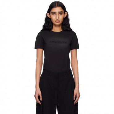 아크네 여성 크루넥 반팔티 - Acne Womens Round Tshirt 