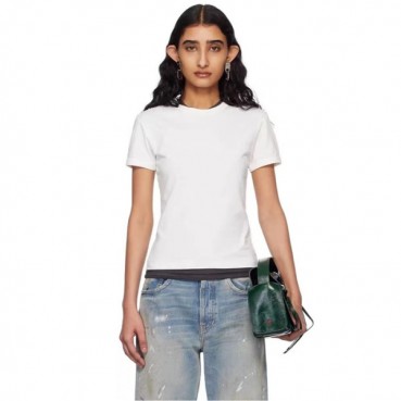 아크네 여성 크루넥 반팔티 - Acne Womens Round Tshirt 
