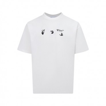 오프화이트 남성 라운드 반팔 티셔츠 - Off white Mens Round Tshirt 