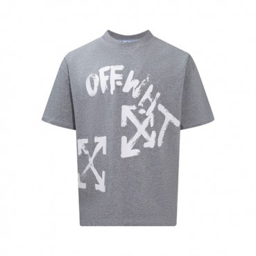 오프화이트 남성 라운드 반팔 티셔츠 - Off white Mens Round Tshirt 