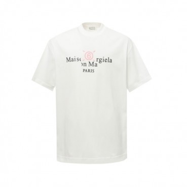 메종 마르지엘라 남성 라운드 반팔 티셔츠 - Maison Margiela Mens Round Tshirt 