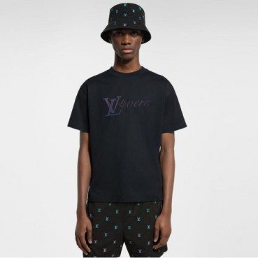 루이비통 남성 라운드 반팔 티셔츠 - Louis vuitton Mens Round Tshirt 