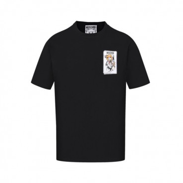 모스키노 남성 크루넥 반팔티 - Moschino Mens Round Tshirt 
