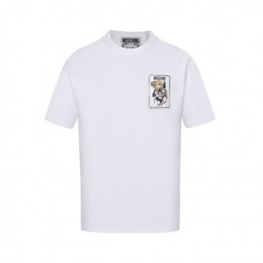 모스키노 남성 크루넥 반팔티 - Moschino Mens Round Tshirt 