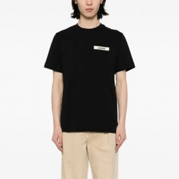 자크뮈스 남성 라운드 반팔티 - Jacquemus Mens Round Tshirt 